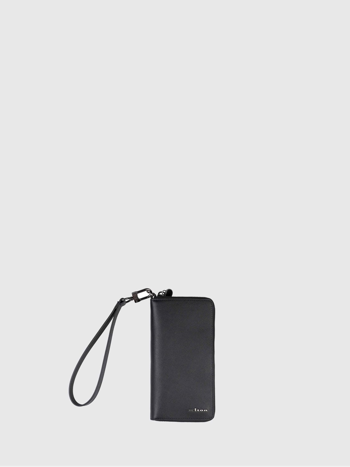 KITON WALLET: Wallet men Kiton, Black - Img 1