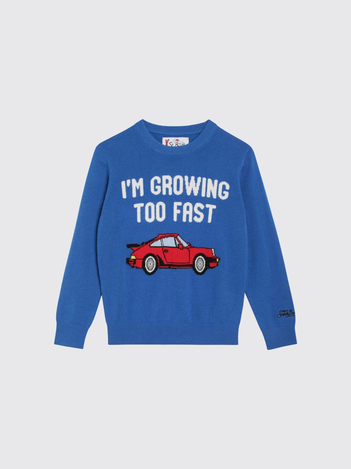 MC2 SAINT BARTH PULL: Pull enfant Mc2 Saint Barth, Bleu - Img 1