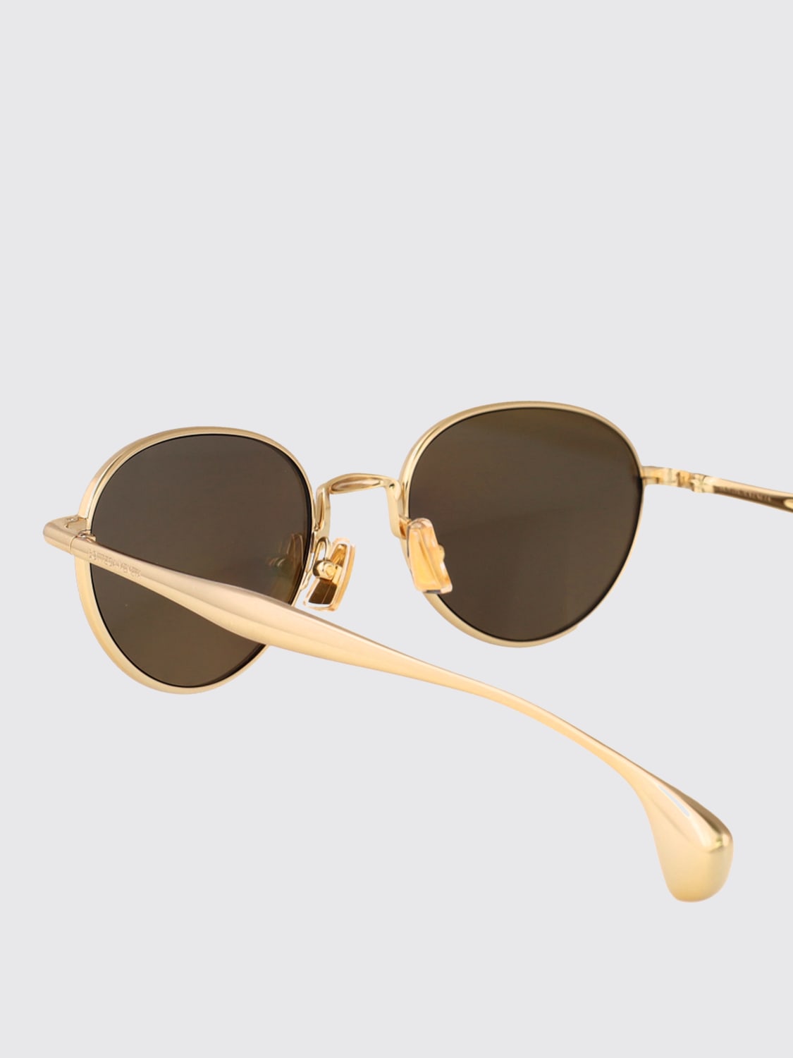 BOTTEGA VENETA OCCHIALI DA SOLE: Occhiali da sole BV1396S Bottega Veneta in metallo , Oro - Img 4