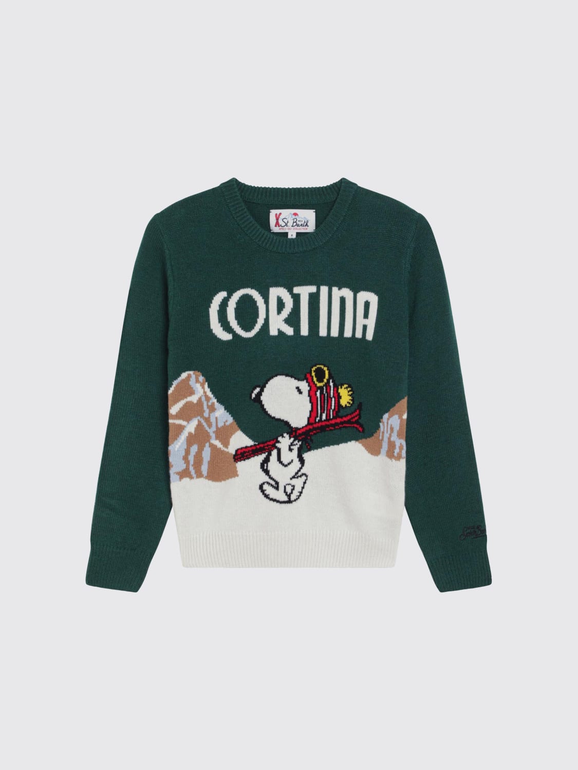 MC2 SAINT BARTH PULLOVER: Pullover kinder Mc2 Saint Barth, Grün - Img 1