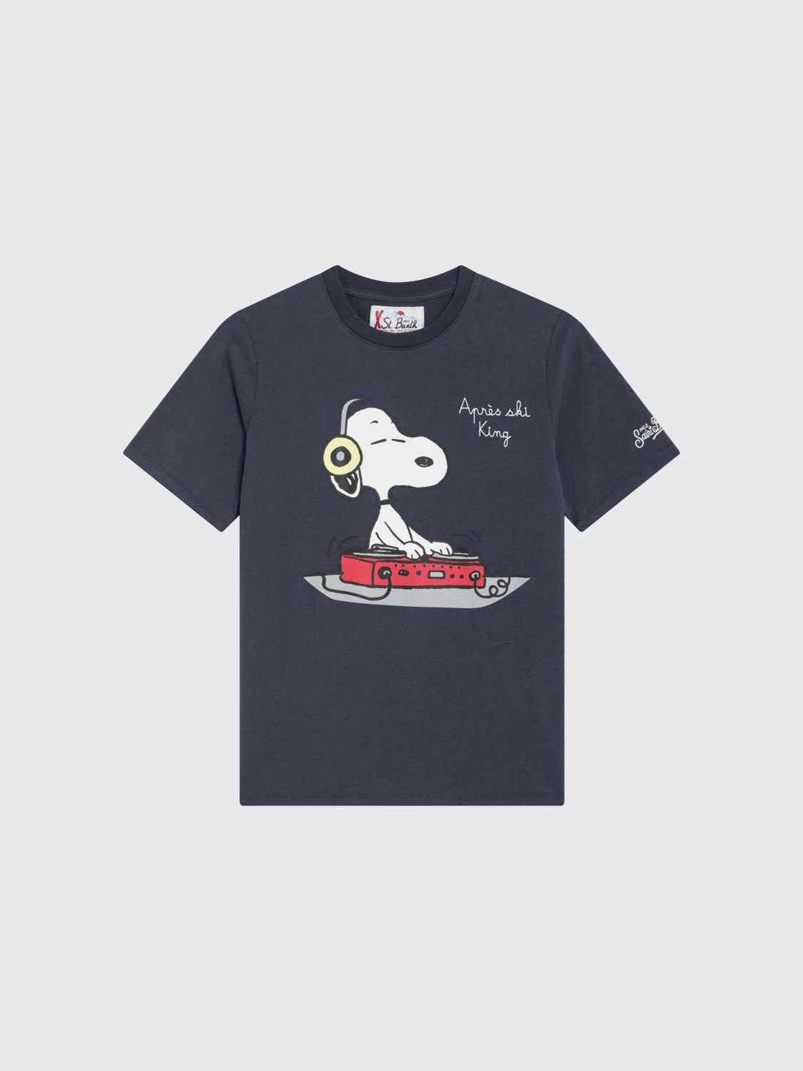 MC2 SAINT BARTH T-SHIRT: T-shirt kids Mc2 Saint Barth, Blue - Img 1