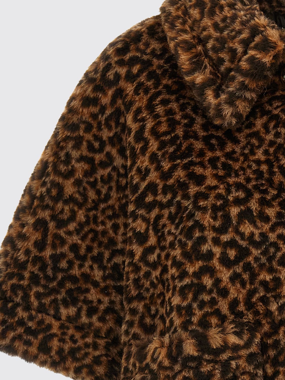 MAX MARA FUR COAT: Cape woman Max Mara, Brown - Img 3