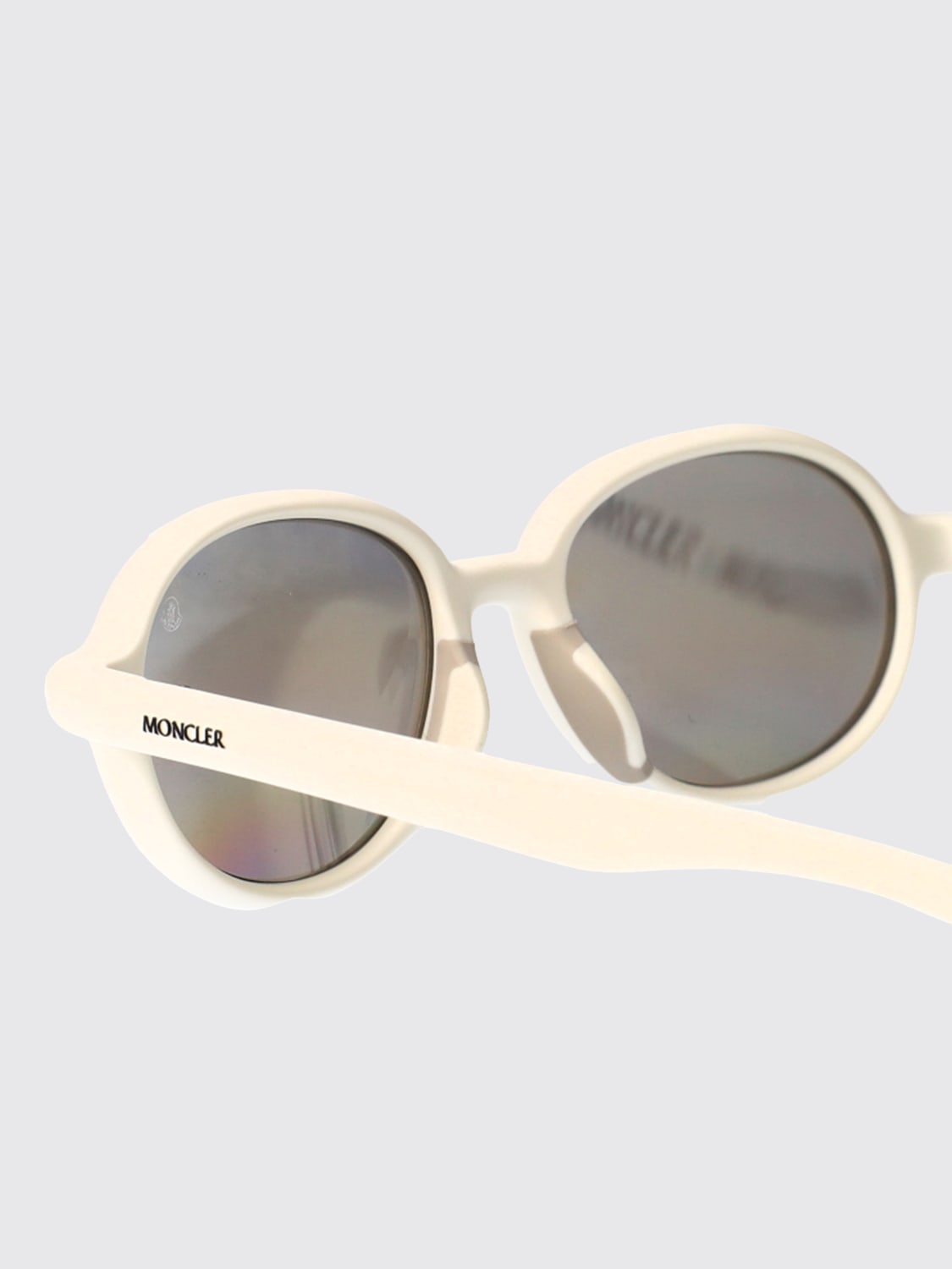 MONCLER GAFAS DE SOL: Gafas de sol hombre Moncler, Blanco - Img 4
