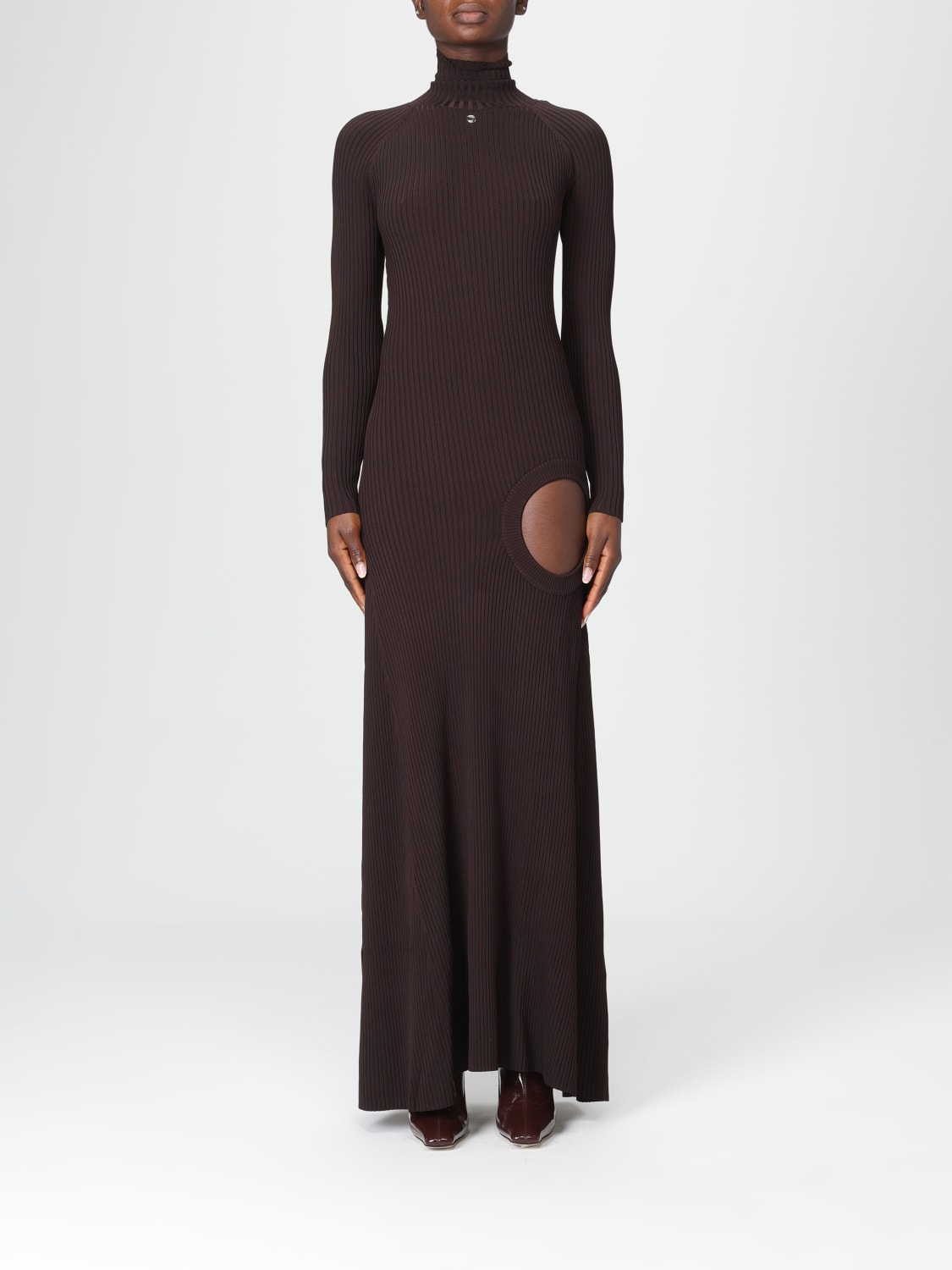 COPERNI DRESS: Dress woman Coperni, Brown - Img 1