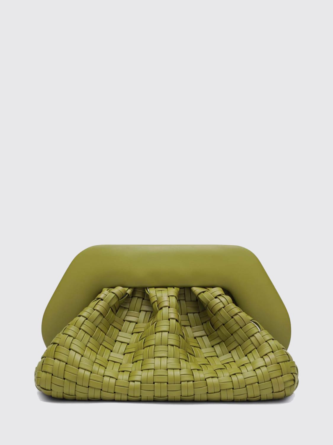THEMOIRÈ CLUTCH: Handbag woman ThemoirÈ, Kaki - Img 1