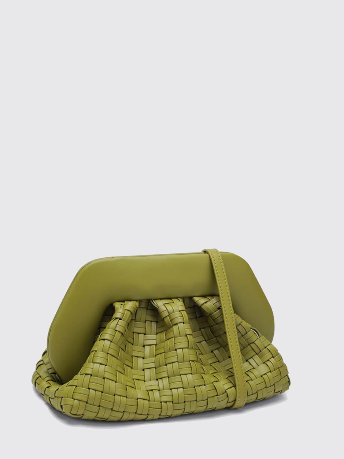 THEMOIRÈ CLUTCH: Handbag woman ThemoirÈ, Kaki - Img 3