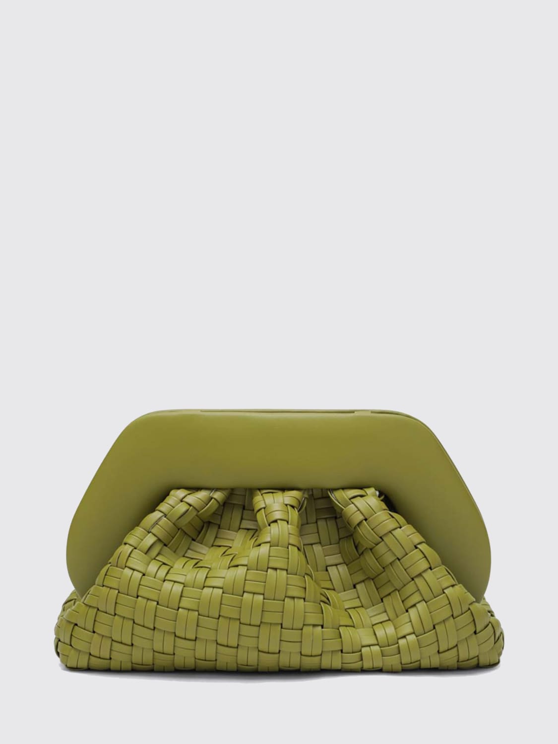 THEMOIRÈ CLUTCH: Handbag woman ThemoirÈ, Kaki - Img 4
