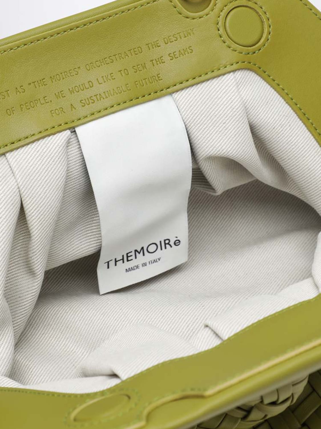 THEMOIRÈ CLUTCH: Handbag woman ThemoirÈ, Kaki - Img 6