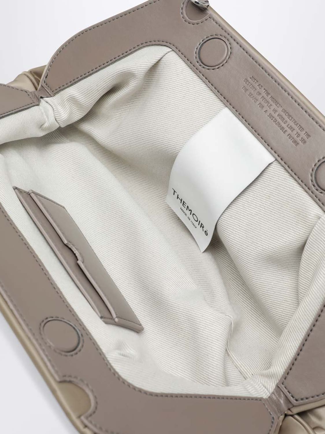 THEMOIRÈ CLUTCH: Handbag woman ThemoirÈ, Champagne - Img 5