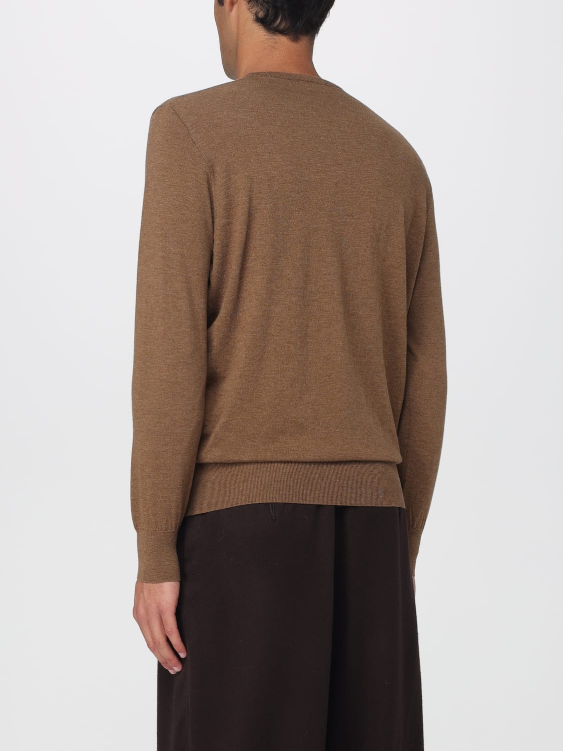 LEMAIRE MAGLIA: Maglia basic a girocollo Lemaire, Verde - Img 2