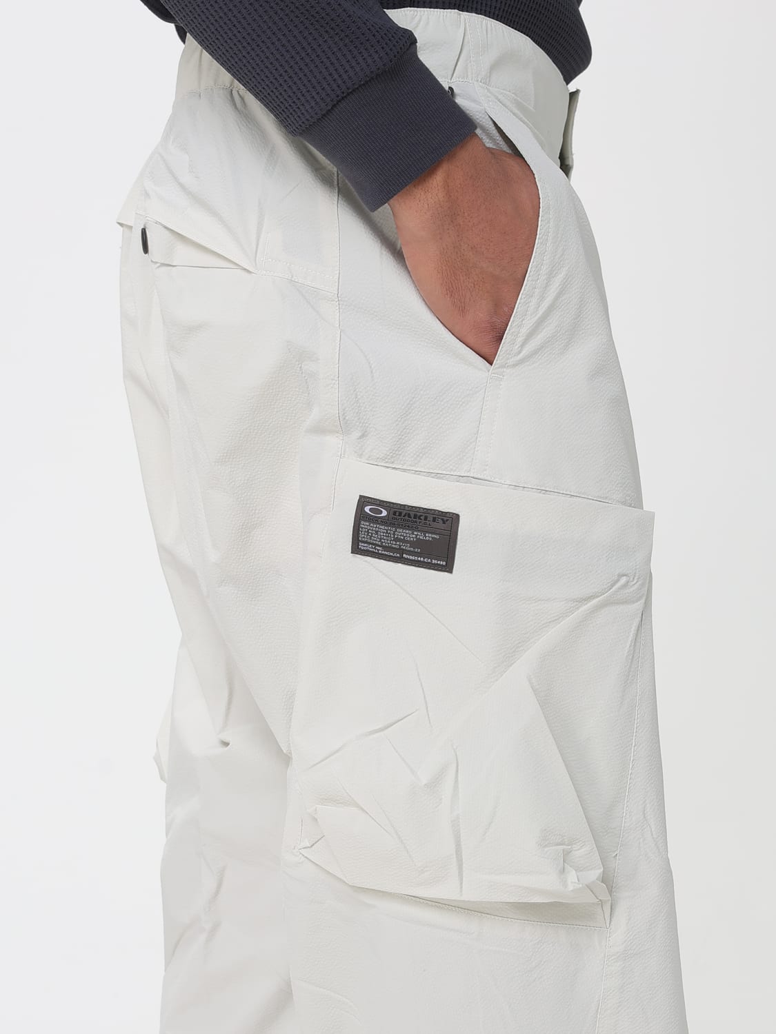 OAKLEY PANTS: Pants men Oakley, Grey - Img 4