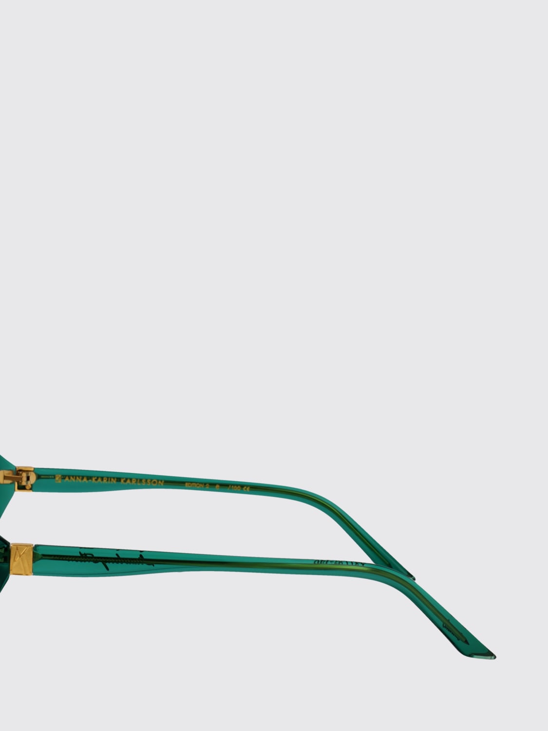 ANNA KARIN KARLSSON SUNGLASSES: Sunglasses men Anna Karin Karlsson, Green - Img 3