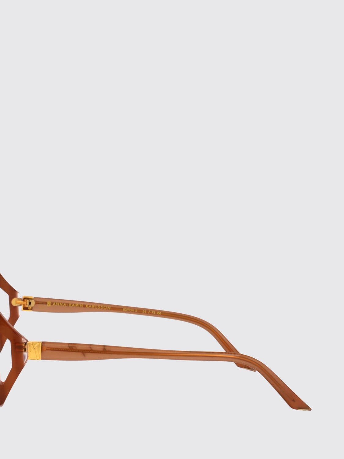 ANNA KARIN KARLSSON SUNGLASSES: Sunglasses men Anna Karin Karlsson, Brown - Img 3