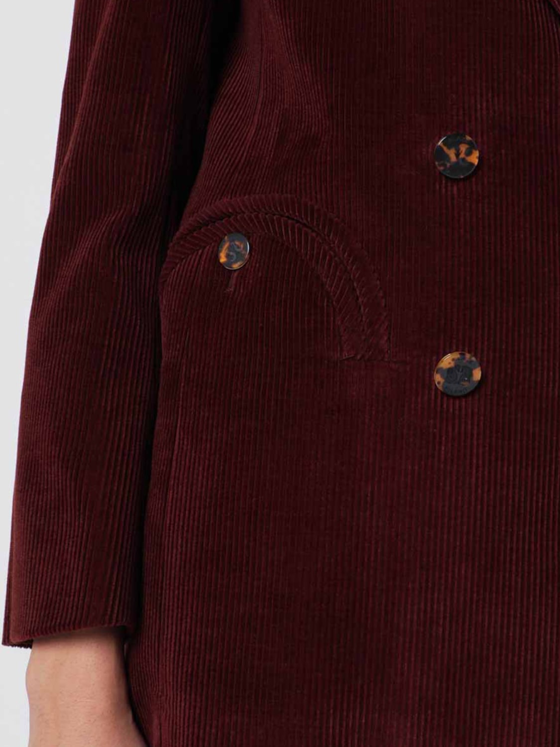 BLAZÉ MILANO GIACCA: Giacca di velluto BlazÉ Milano, Vino - Img 4