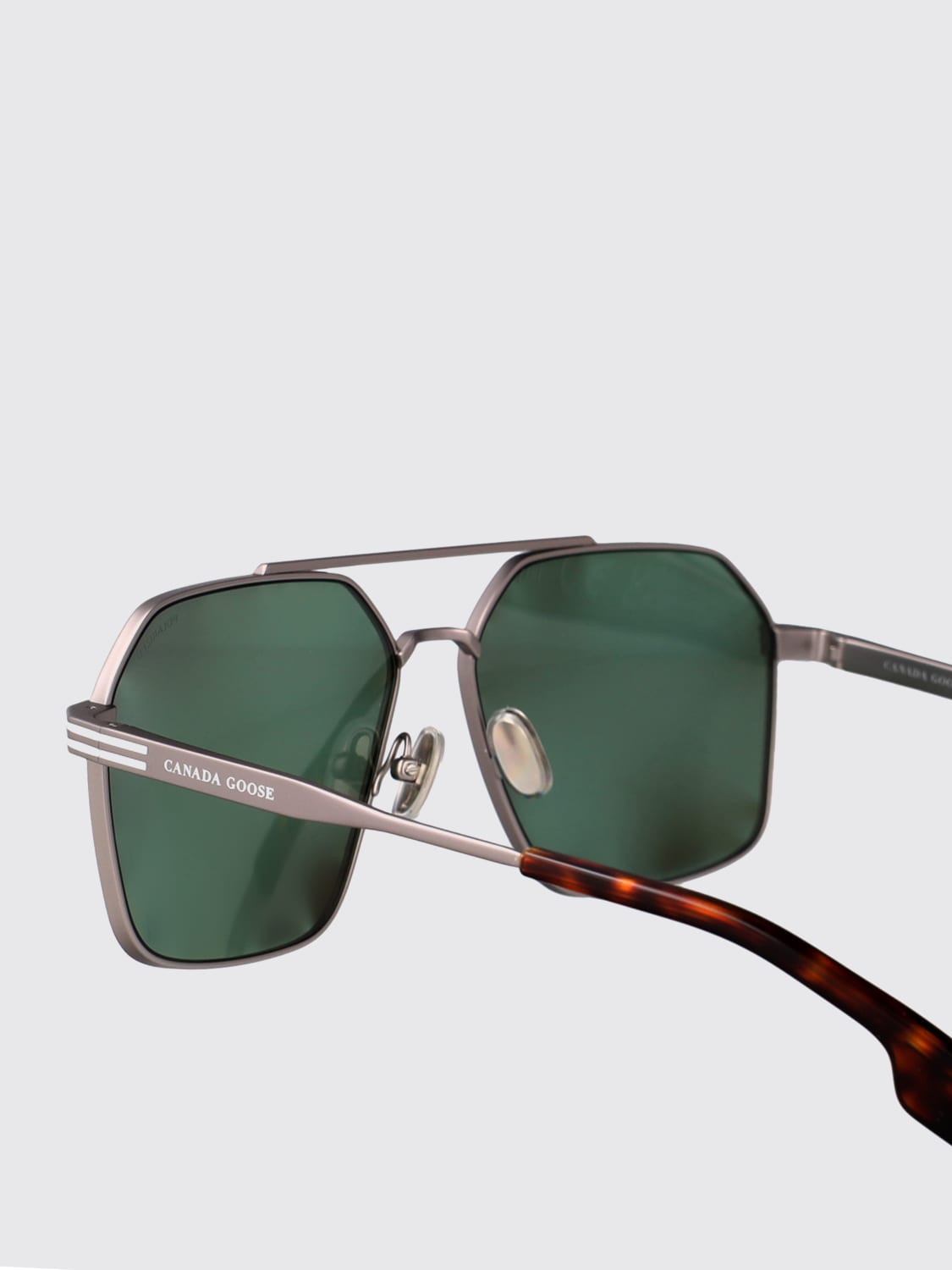 CANADA GOOSE OCCHIALI DA SOLE: Occhiali da sole GC25503SPE Canada Goose in titanio, Grigio - Img 4