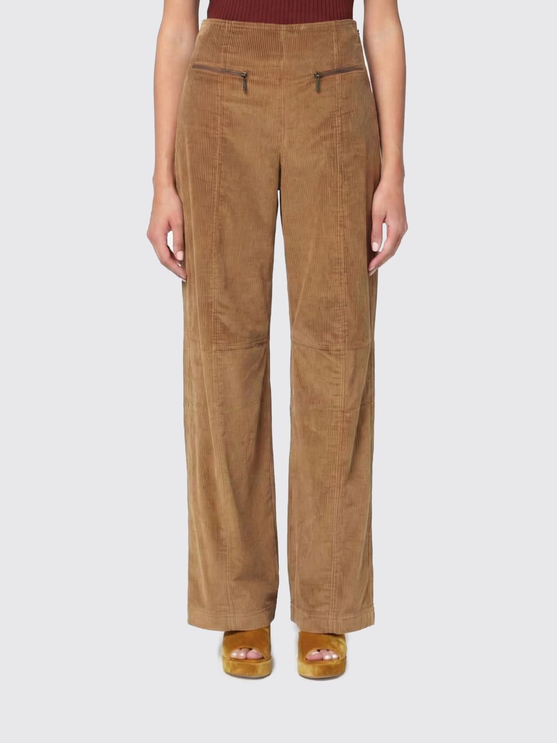 ETRO PANTS: Pants woman Etro, Brown - Img 1