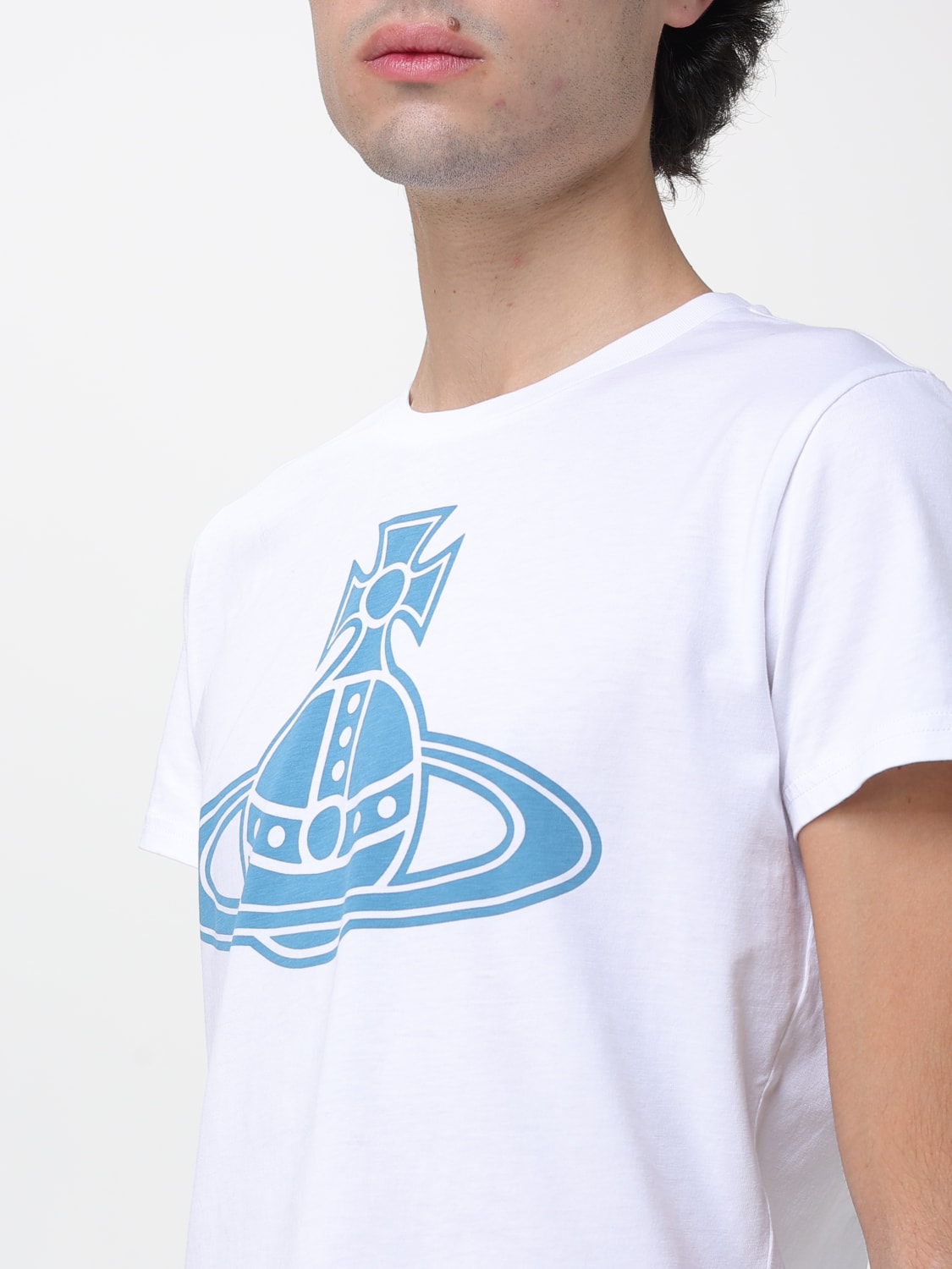 VIVIENNE WESTWOOD T-SHIRT: T-shirt men Vivienne Westwood, White - Img 3