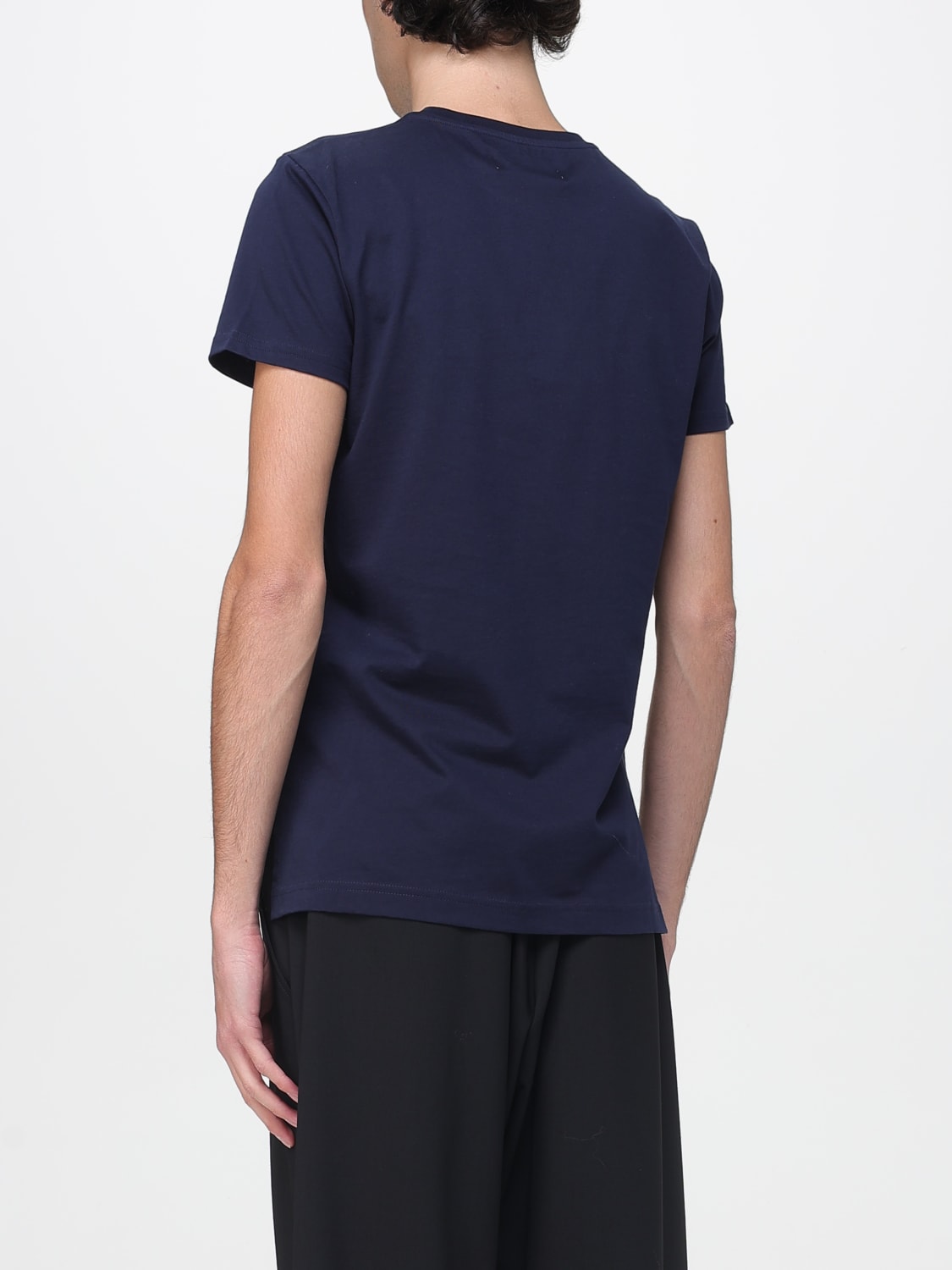 VIVIENNE WESTWOOD T-SHIRT: T-shirt in cotone con logo Vivienne Westwood, Blue - Img 2