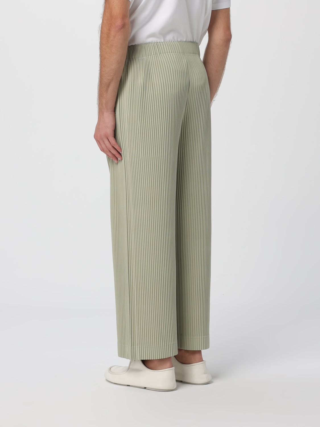 HOMME PLISSE' ISSEY MIYAKE PANTALONES: Pantalones hombre Homme Plisse' Issey Miyake, Verde - Img 3