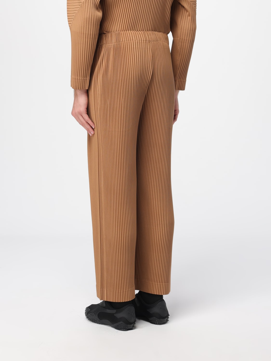 HOMME PLISSE' ISSEY MIYAKE PANTS: Pants men Homme Plisse' Issey Miyake, Brown - Img 3
