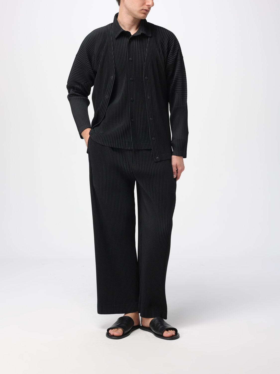 HOMME PLISSE' ISSEY MIYAKE SHIRT: Shirt men Homme Plisse' Issey Miyake, Black - Img 2