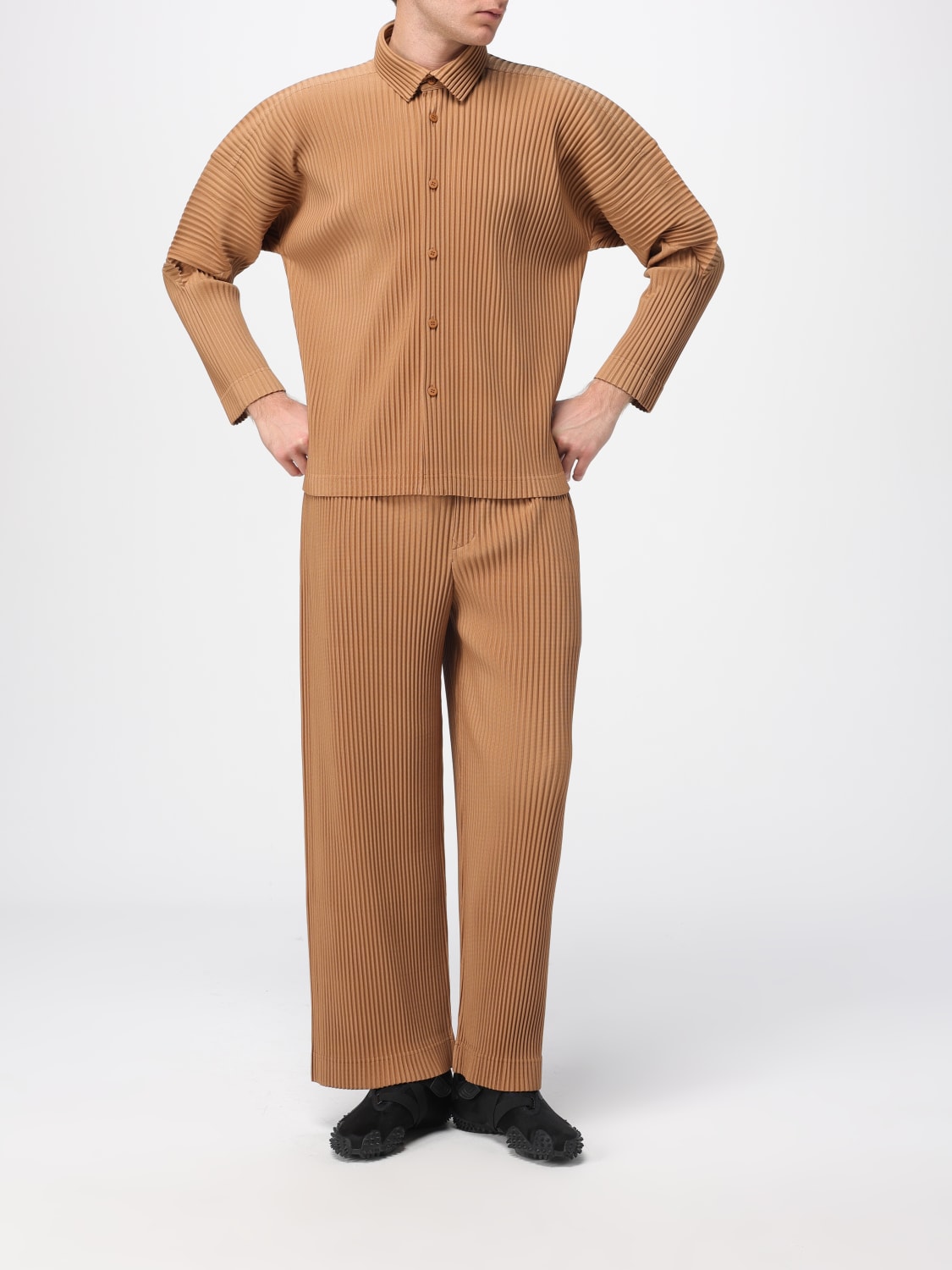 HOMME PLISSE' ISSEY MIYAKE SHIRT: Shirt men Homme Plisse' Issey Miyake, Brown - Img 2