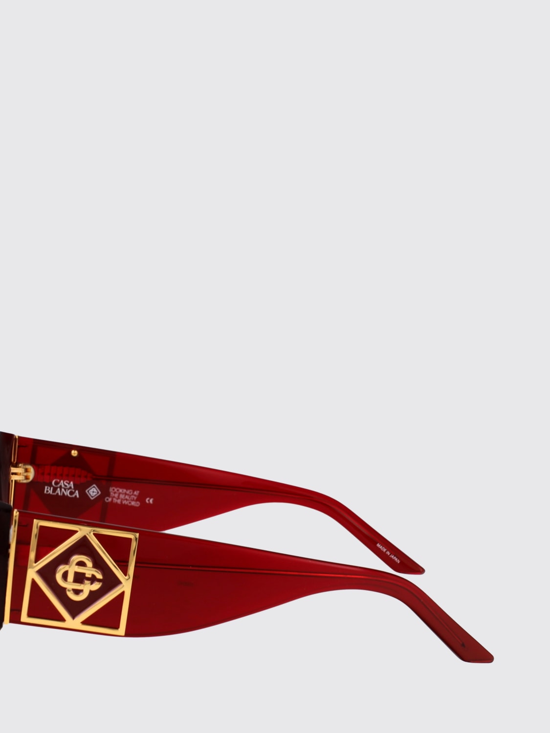 CASABLANCA SUNGLASSES: Sunglasses men Casablanca, Red - Img 3