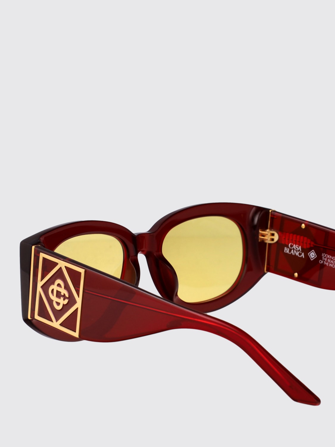 CASABLANCA SUNGLASSES: Sunglasses men Casablanca, Red - Img 4