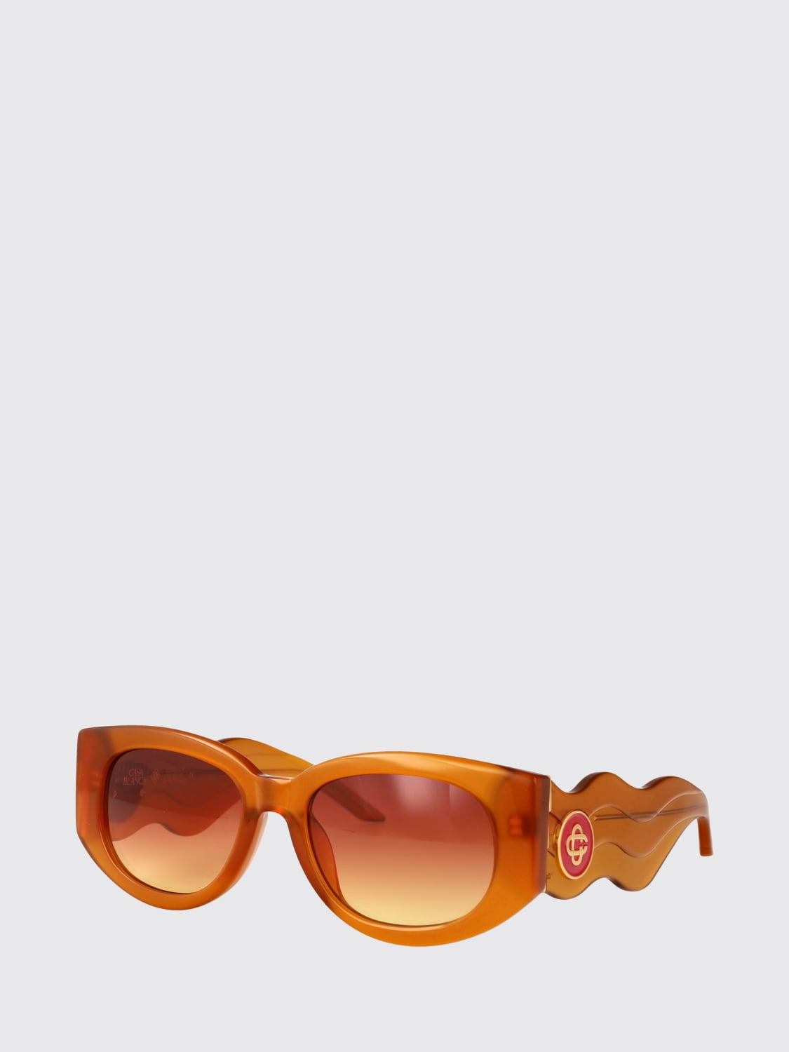 CASABLANCA SUNGLASSES: Sunglasses men Casablanca, Orange - Img 1
