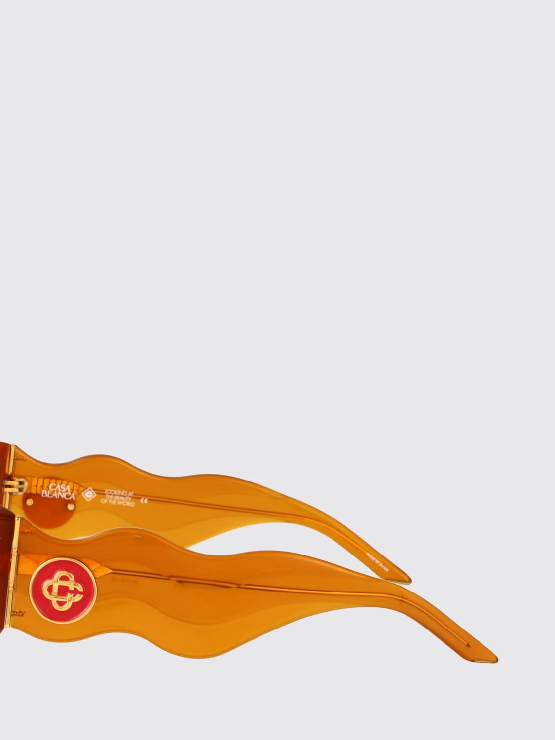 CASABLANCA SUNGLASSES: Sunglasses men Casablanca, Orange - Img 3