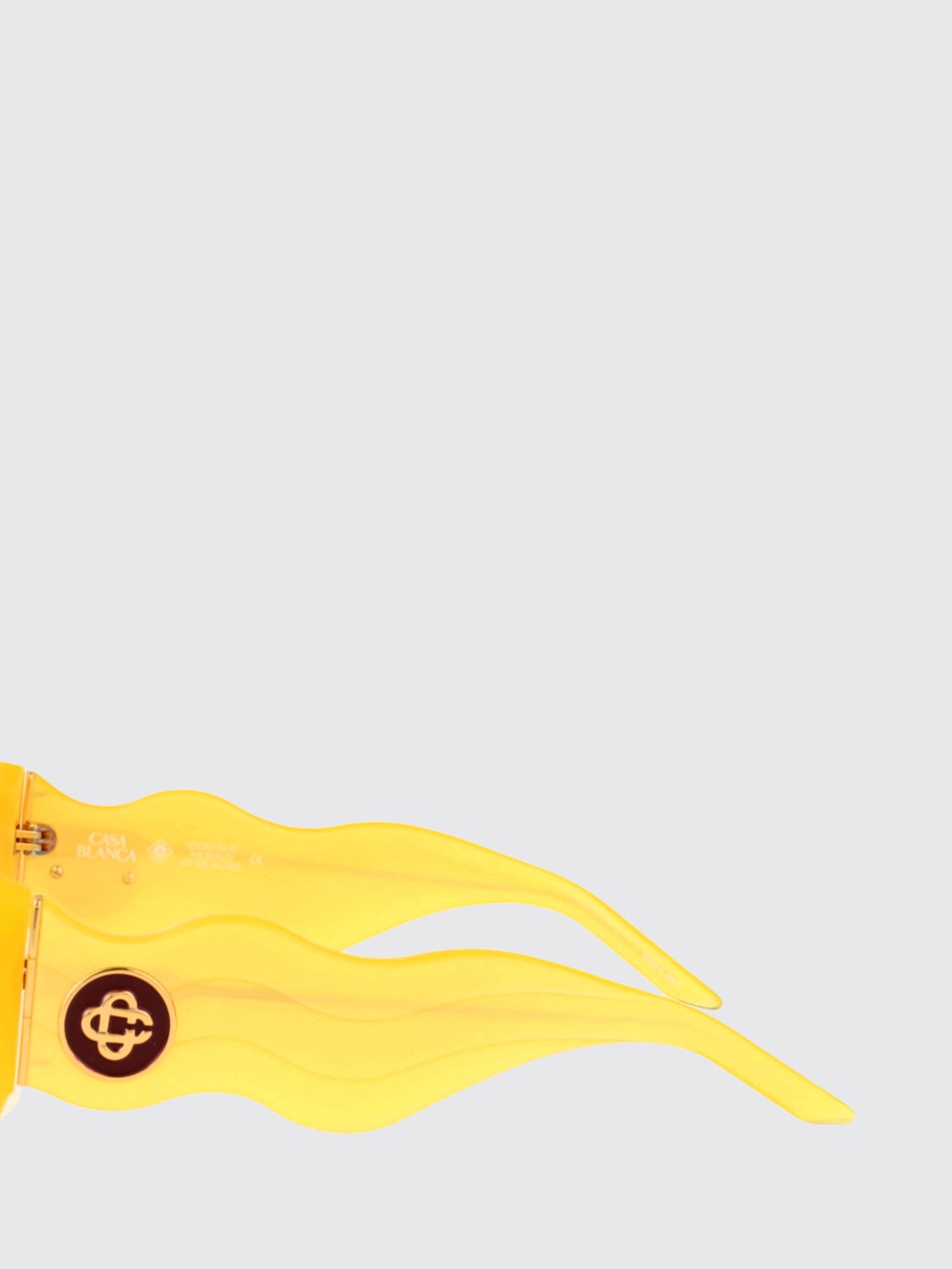 CASABLANCA SUNGLASSES: Sunglasses men Casablanca, Yellow - Img 3