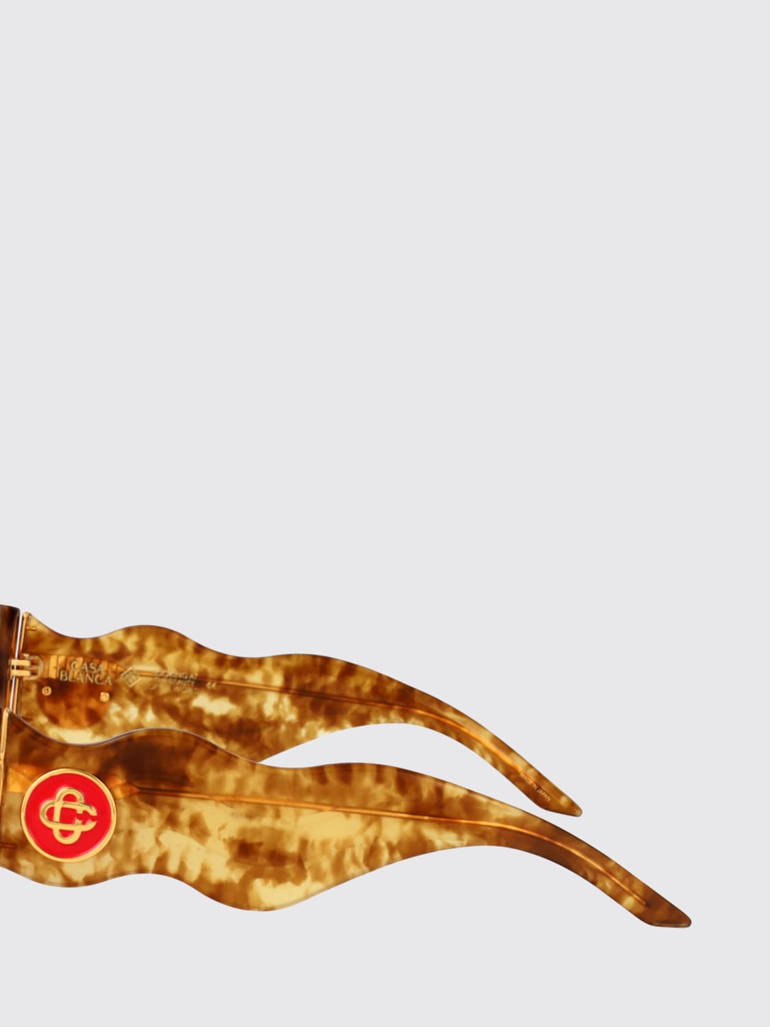 CASABLANCA OCCHIALI DA SOLE: Occhiali da sole EW-020-16 Casablanca in acetato , Marrone - Img 3