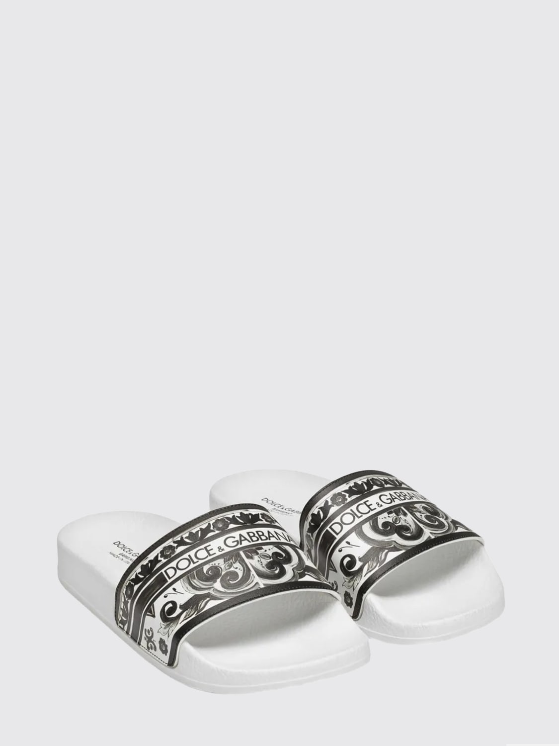 DOLCE & GABBANA SHOES: Shoes kids Dolce & Gabbana, White - Img 2