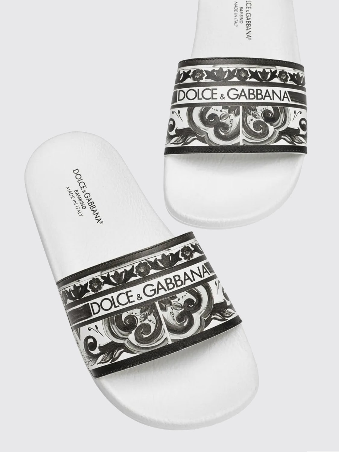 DOLCE & GABBANA SHOES: Shoes kids Dolce & Gabbana, White - Img 4