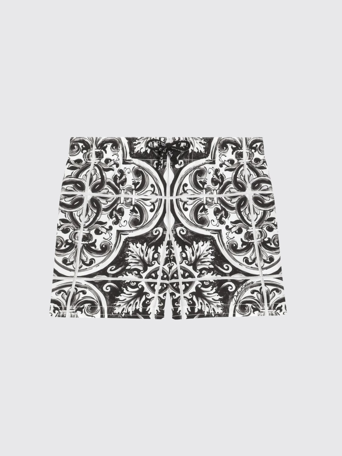 DOLCE & GABBANA SWIMSUIT: Swimsuit kids Dolce & Gabbana, Black - Img 1