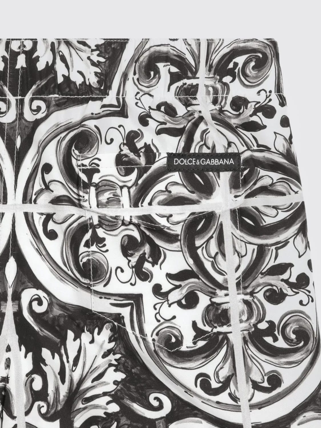 DOLCE & GABBANA SWIMSUIT: Swimsuit kids Dolce & Gabbana, Black - Img 3