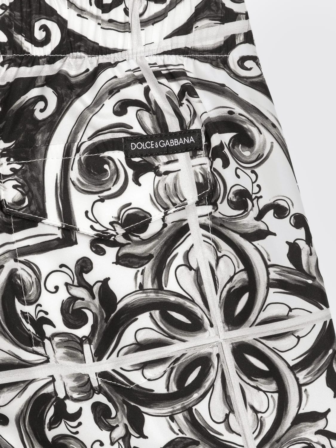 DOLCE & GABBANA SWIMSUIT: Swimsuit kids Dolce & Gabbana, Black - Img 3