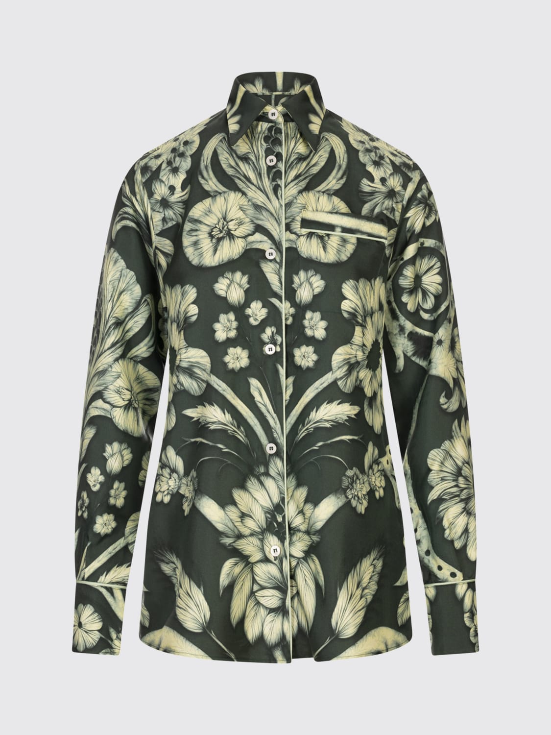 F.R.S FOR RESTLESS SLEEPERS CAMISA: Jersey mujer F.r.s For Restless Sleepers, Verde - Img 1