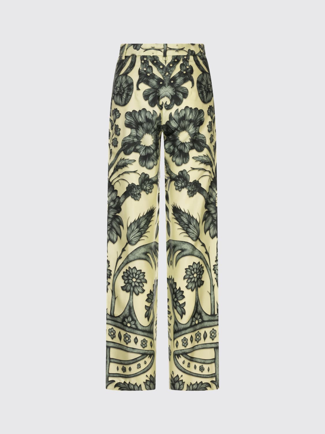 F.R.S FOR RESTLESS SLEEPERS PANTS: Pants woman F.r.s For Restless Sleepers, Green - Img 1