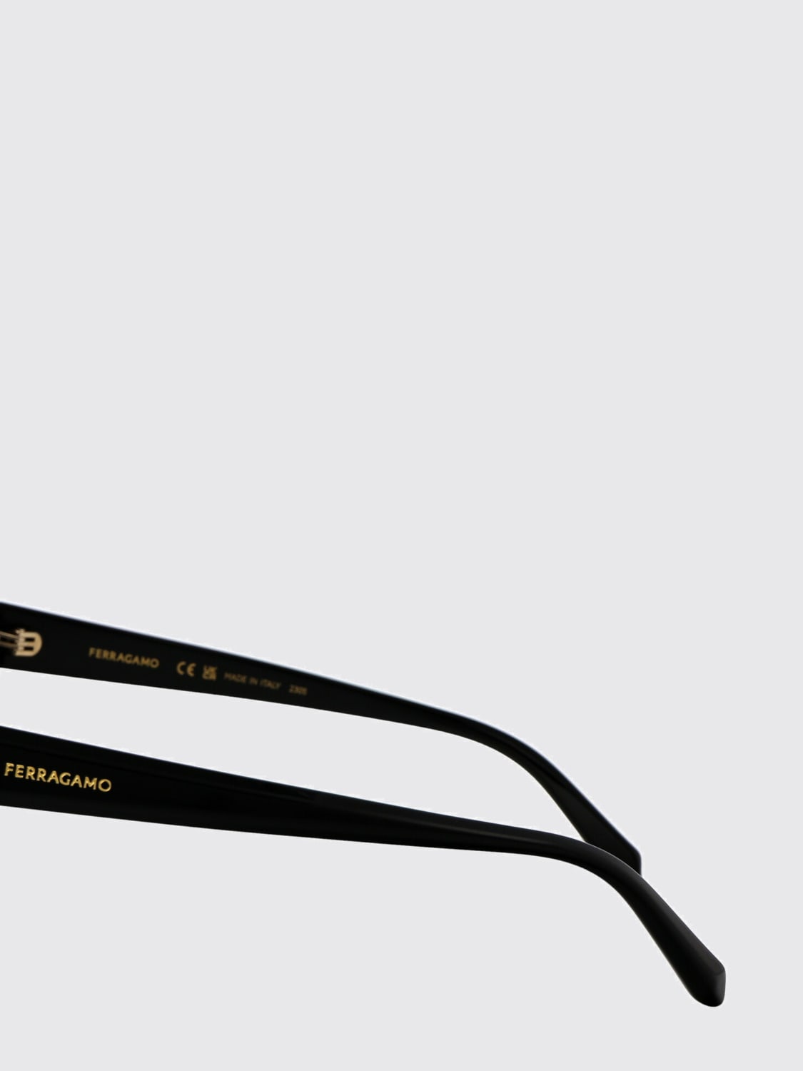 FERRAGAMO OCCHIALI DA SOLE: Occhiali da sole SF1102S Ferragamo in acetato, Nero - Img 4