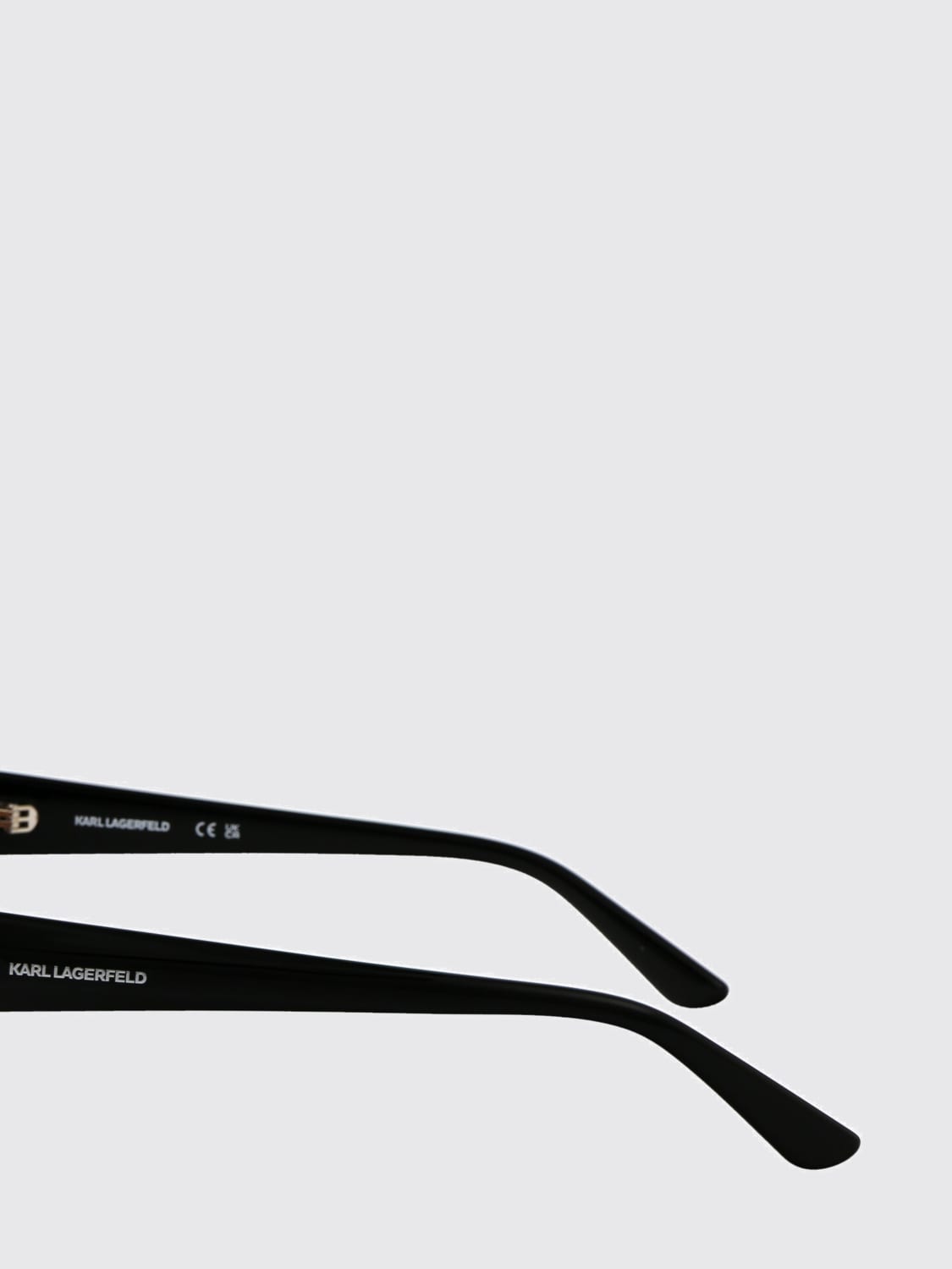 KARL LAGERFELD SUNGLASSES: Sunglasses men Karl Lagerfeld, Black - Img 3