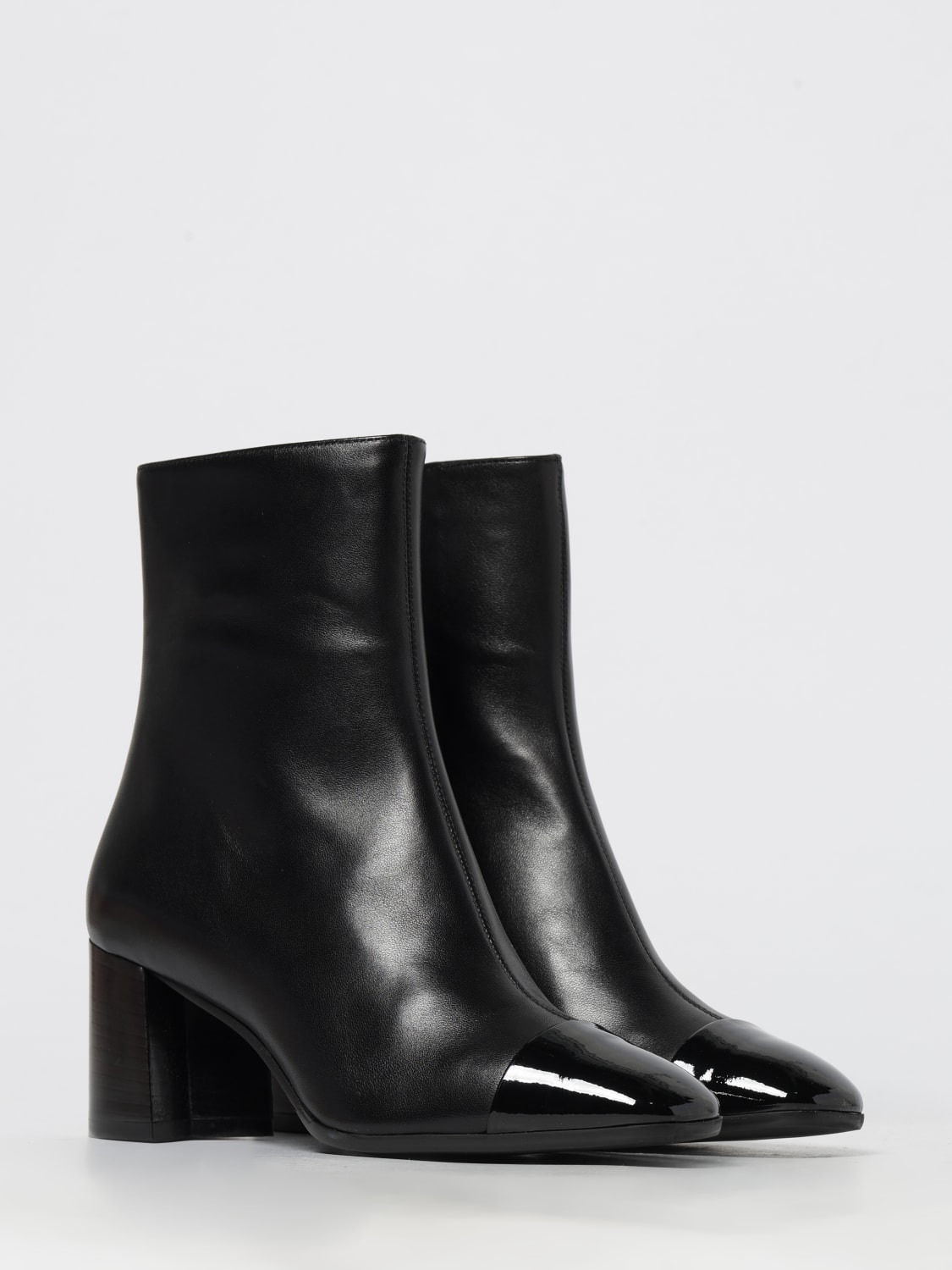 CAREL PARIS STIEFEL: Flache stiefeletten damen Carel Paris, Schwarz - Img 2