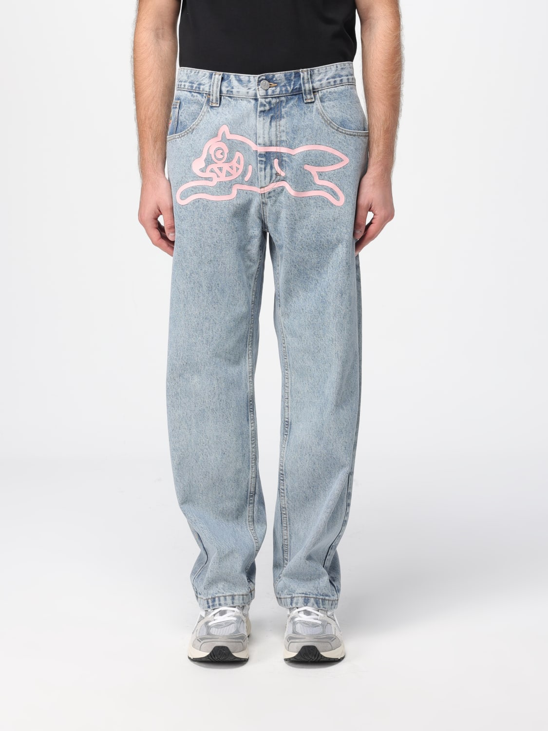 ICECREAM JEANS: Jeans men Icecream, Gnawed Blue - Img 1