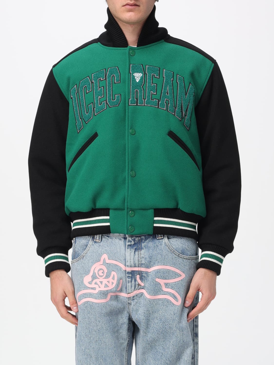 ICECREAM JACKE: Jacke herren Icecream, Grün - Img 1