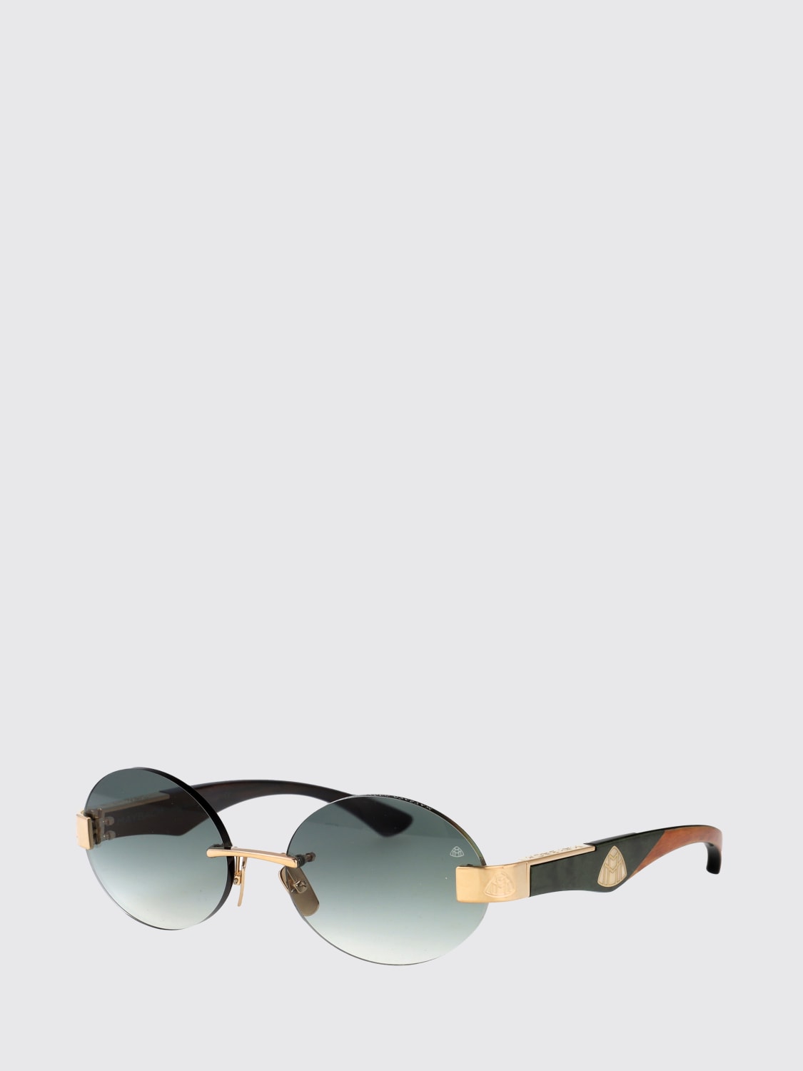 MAYBACH EYEWEAR SUNGLASSES: Sunglasses men Maybach Eyewear, Gold - Img 1