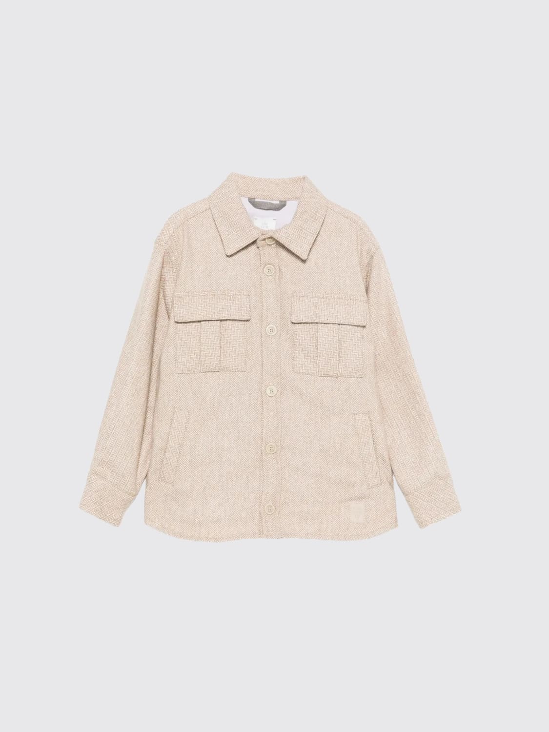 ELEVENTY CHEMISE: Pull enfant Eleventy, Marron - Img 1