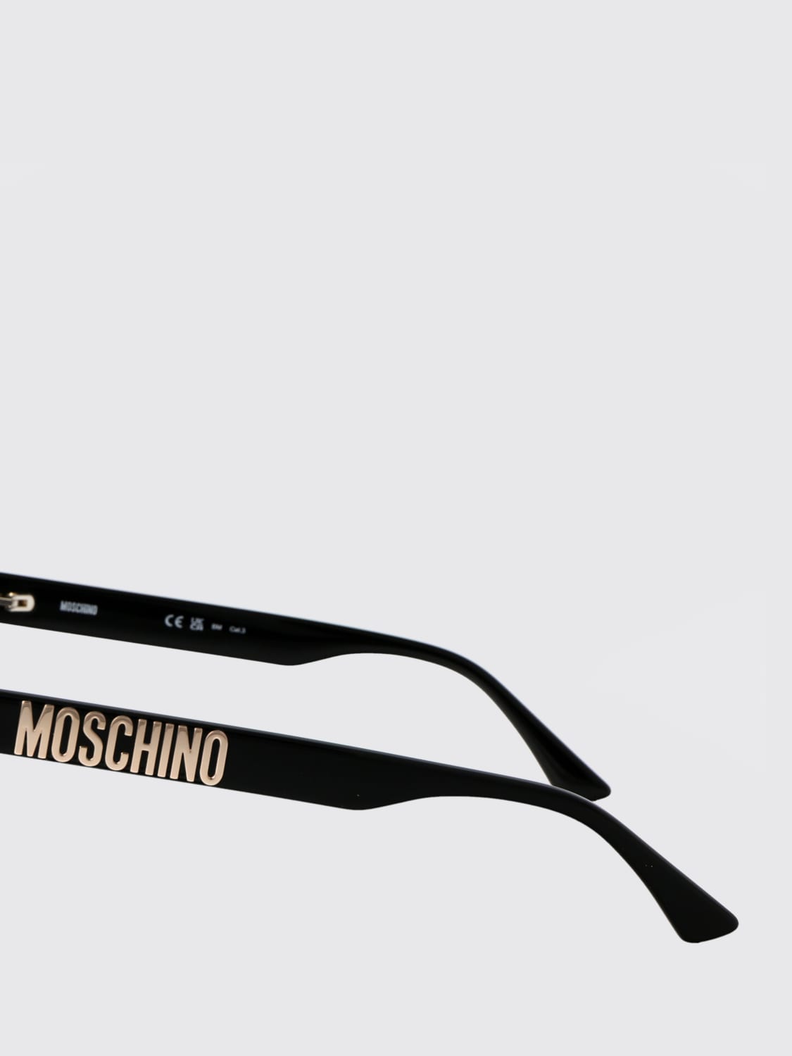 MOSCHINO OCCHIALI DA SOLE: Occhiali da sole MOS155/S Moschino in acetato , Nero - Img 4