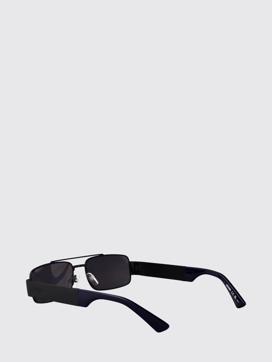 MOSCHINO SUNGLASSES: Sunglasses men Moschino, Black - Img 4