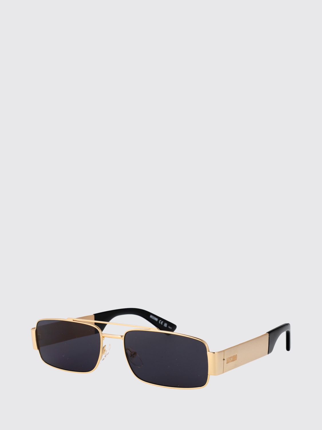 MOSCHINO SUNGLASSES: Sunglasses men Moschino, Gold - Img 1