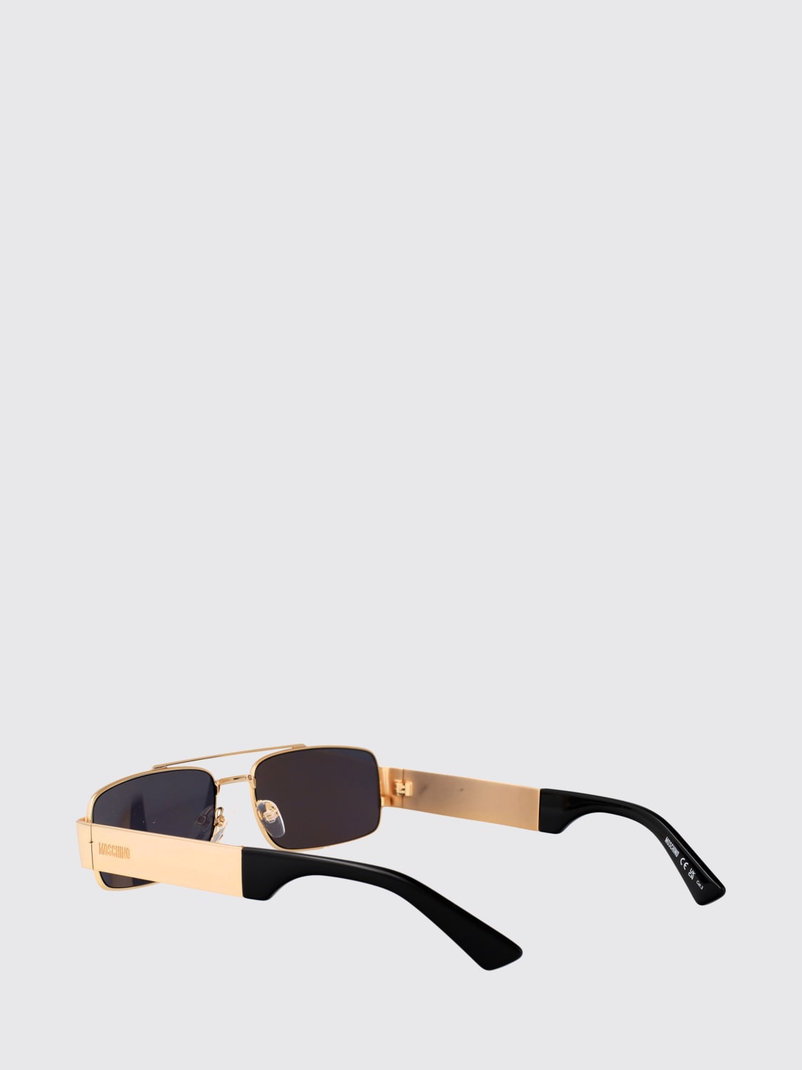 MOSCHINO SUNGLASSES: Sunglasses men Moschino, Gold - Img 3